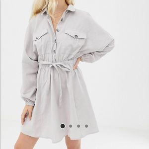 ASOS Design mini shirt dress